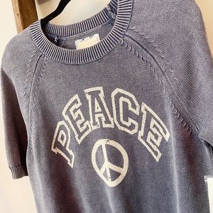 Nwt Anthropologie Pilcro Peace Sweater 
